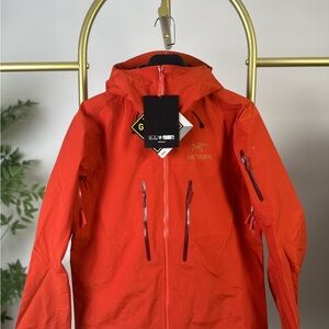 Arc'teryx Red Hooded Jacket